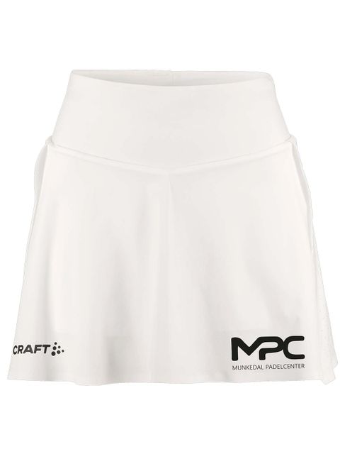 Craft Skirt ABILITY with pockets, White (Munkedal Padel Center)